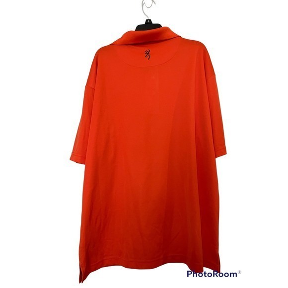Browning polo shirt orange size‎ L - Picture 2 of 4